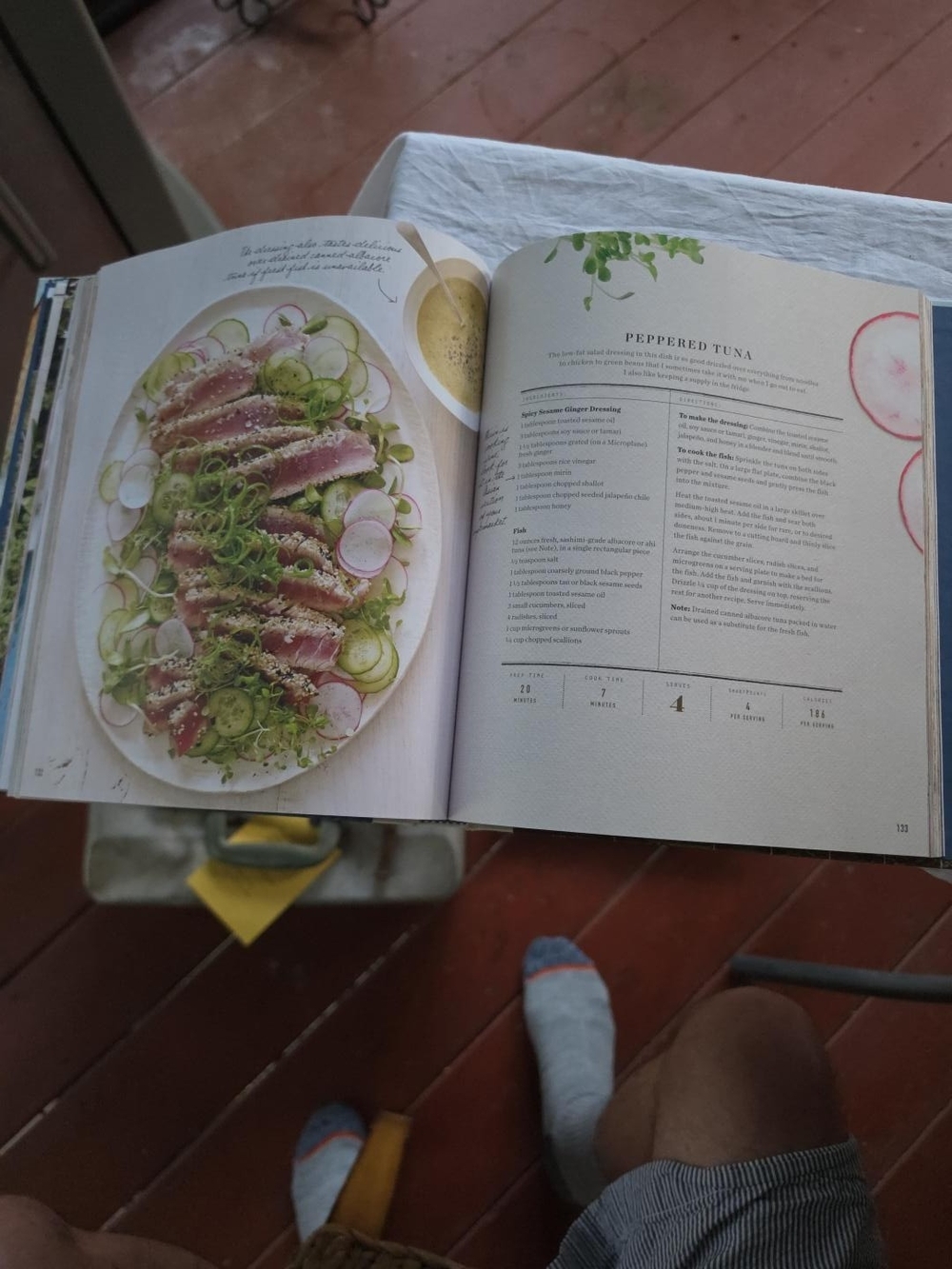 Food Health and Happiness Cookbook - White and Blue Cover by - Picture 11 of 12